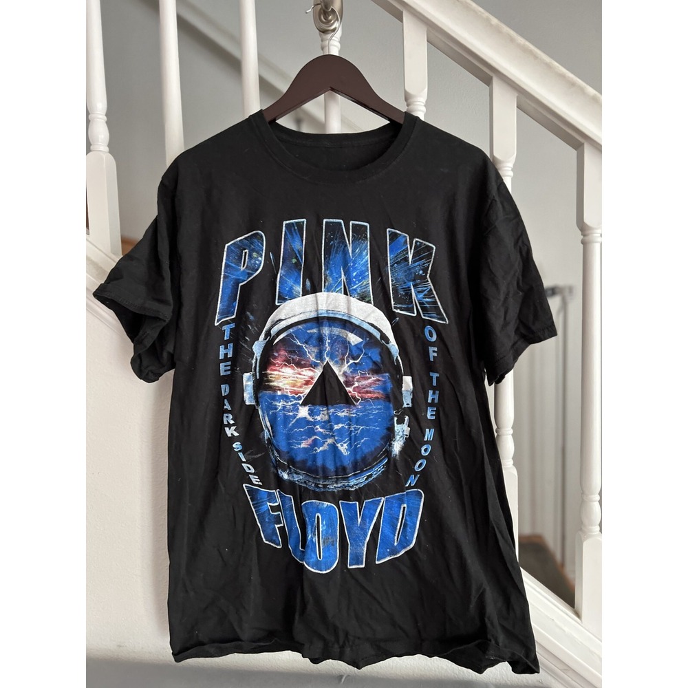 Pink Floyd Dark‎ Side of the Moon Astronaut Graphic T-Shirt Black XL 2020